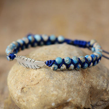 Cool Leaf Jasper Bracelet-Your Soul Place